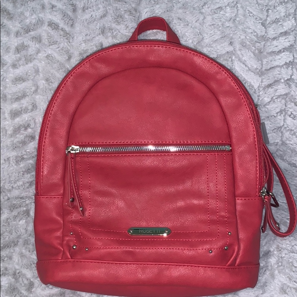 Red handbag Bookbag